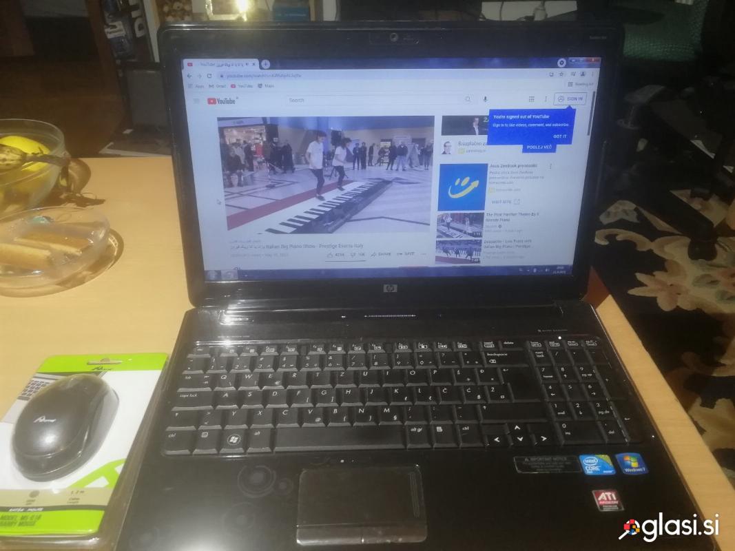Prenosnik hp pavilion dv6 i novo misko