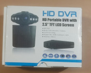 Avtomobilska kamera HD Prenosni DVR 2,5-palčni LCD snemalni sistem za