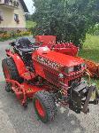 Vrtni traktor Kubota B1750 s priključki