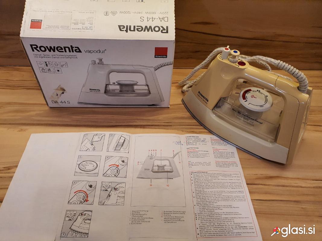 Likalnik Rowenta vapodur DA-44S - retro