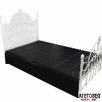 PREKRIVALO ZA POSTELJO Latetobed Black (2,2 x 2 m) - vodoodporna zaščita