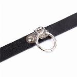 BDSM OVRATNICA Latetobed BDSM Line Adjustable 43 cm - fetish, z obročkom, 2 cm š