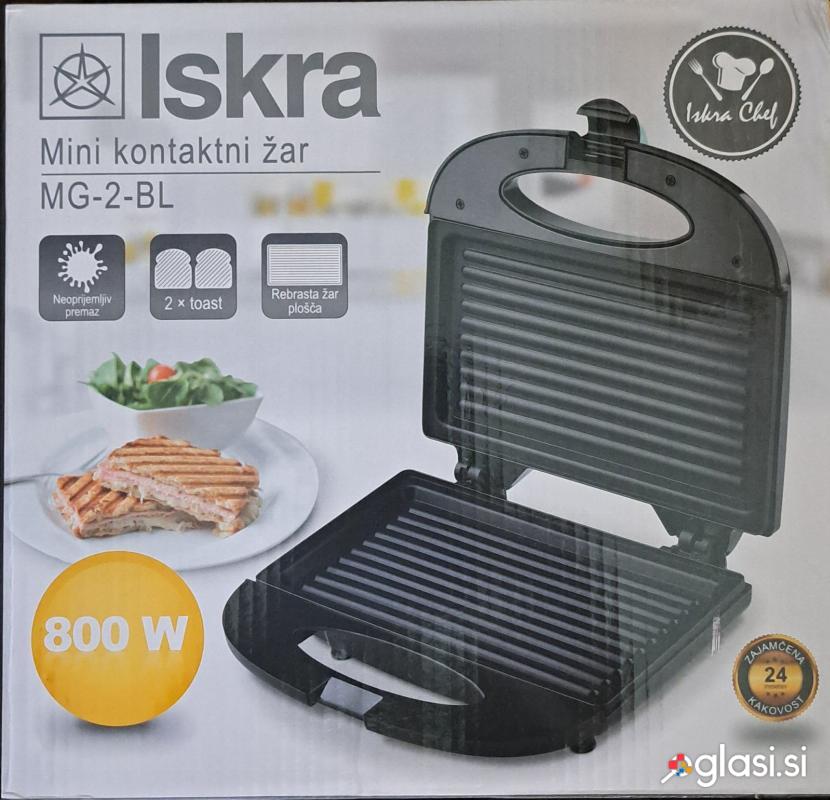 Opekač ISKRA MG-2-BL