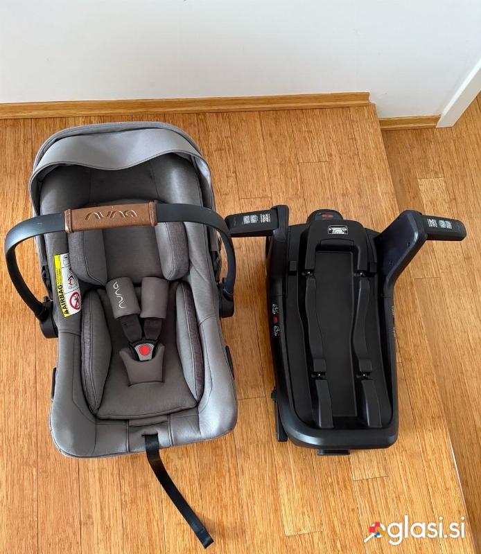 Otroški voziček Nuna demi grow, lupinica z IsoFix bazo