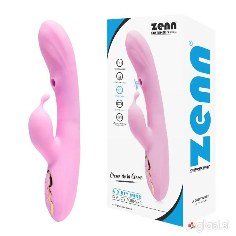 VIBRATOR RABBIT Zenn Creme De La Creme Pink