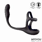 VIBRACIJSKI ANALNI ČEP Z OBROČKOM Intoyou Kamber - analni vibrator, debelina 3 c