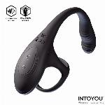 VIBRACIJSKI ANALNI ČEP Z OBROČKOM Intoyou Kamber - analni vibrator, debelina 3 c