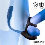 VIBRACIJSKI ANALNI ČEP Z OBROČKOM Intoyou Kamber - analni vibrator, debelina 3 c
