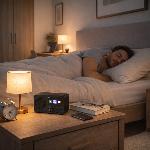 id-1215 WIFI internetni radio LCD 2,4″ 25.000 radijskih postaj BT in alarm