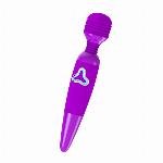 MASAŽER Pretty Love Flirtatious Wand Purple - masažni vibrator, wand, 7 vibracij