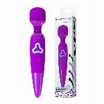 MASAŽER Pretty Love Flirtatious Wand Purple - masažni vibrator, wand, 7 vibracij