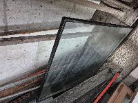 Okno ALU zeleno 215 cm x 99,5 cm