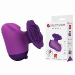 KLITORALNI STIMULATOR Pretty Love Tom Purple - vibrator, 7 vibracij, vodoodporen