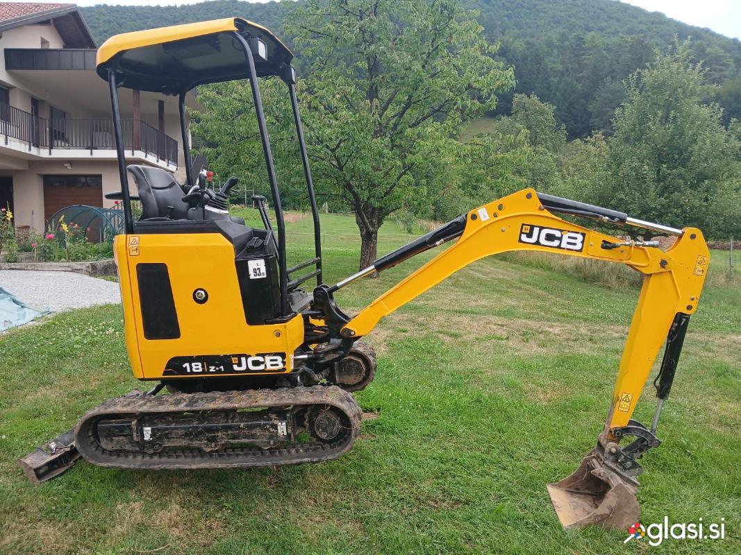 Mini bager JCB 18 Z-1