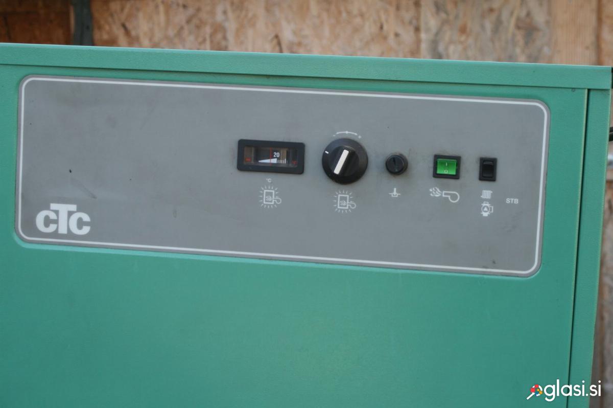 CTC  25kW cca peč na olje , ŠVEDSKA stara cca 15let z bojlerjem