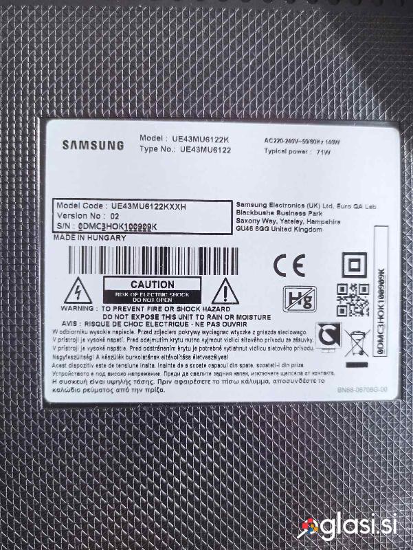 Prodam Samsung Mini LED TV (43..M70H).