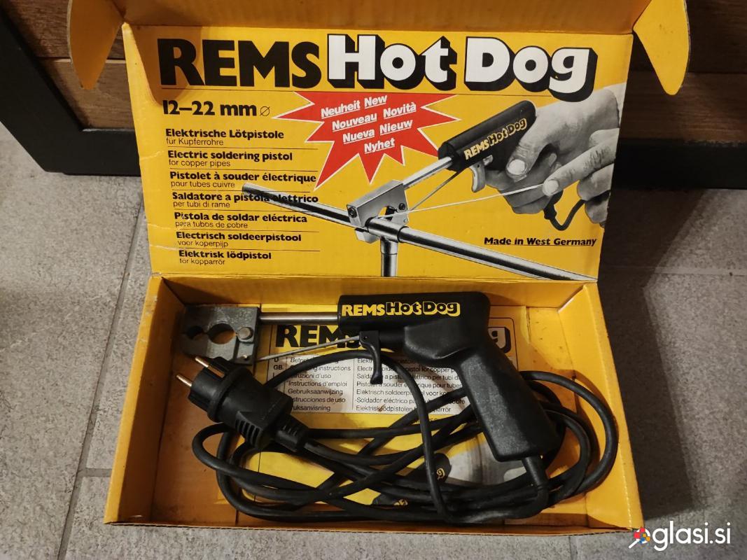 REMS HOT DOG - VARILNIK ZA BAKRENE CEVI DO 22mm