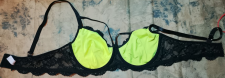 Seksi čipkast modrček z žico  velikost 3xl, 2x