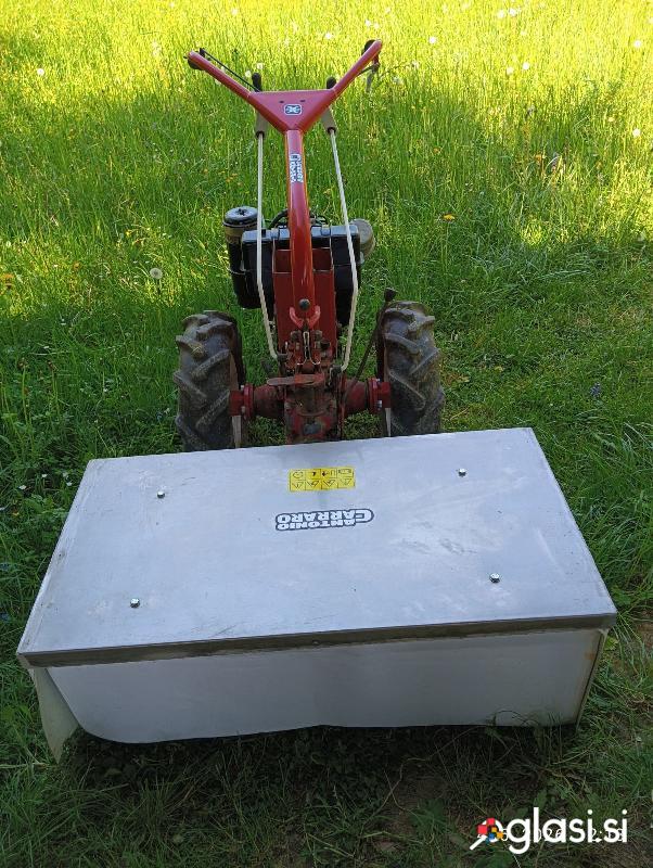Motokultivator Antonio Carraro 10 KM Diesel s koso na 2 bobna
