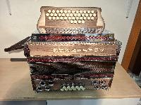 Diatonična harmonika Poljanšek C- F- B nova