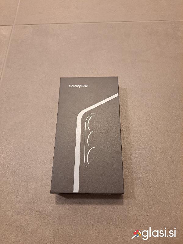 Samsung Galaxy S26+ 256gb črn - NOV