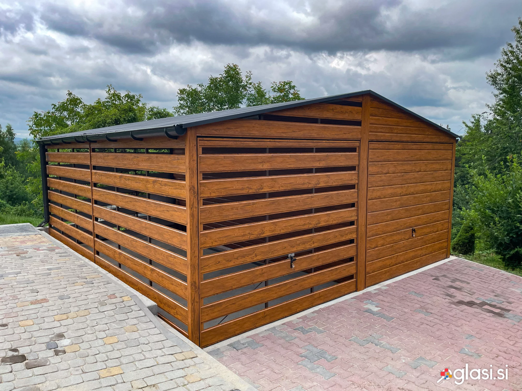 KOVINSKA GARAŽA 6 × 6 m  36 m²