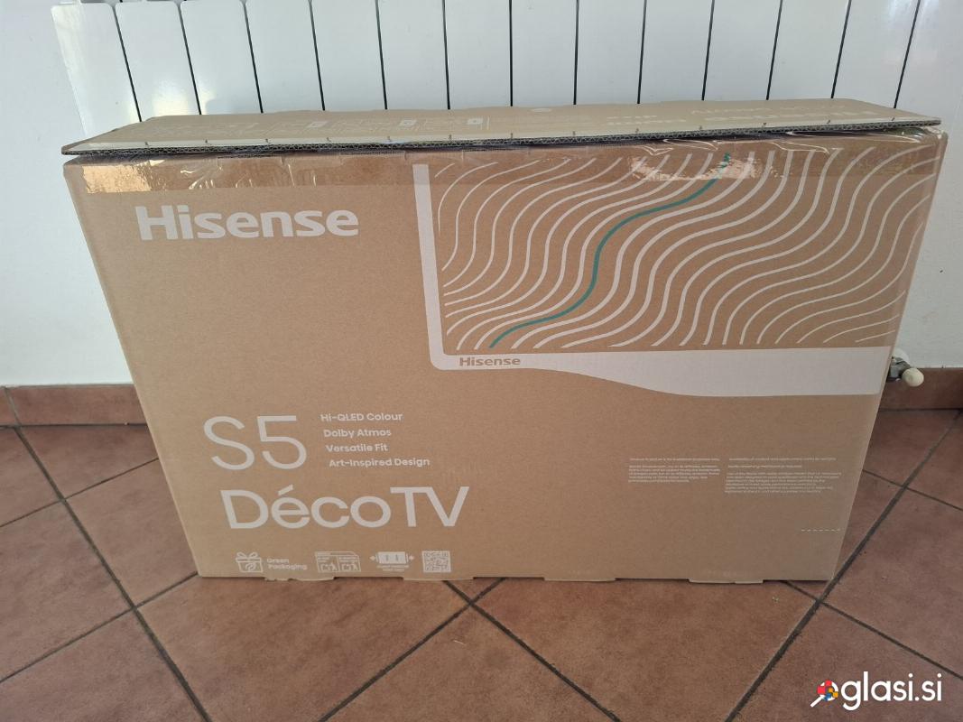 TV Hisense 32S5Q, NOVO