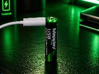 4x samopolnilna akumulatorska baterija AAA li-ion 440mAh USB-C