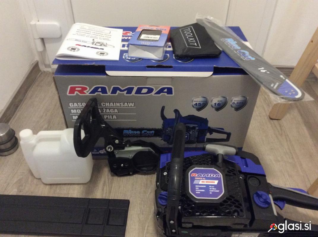 RAMDA bencinska motorna verižna žaga NOVA