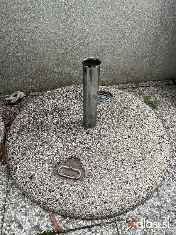 Betonski podstavki za senčnike