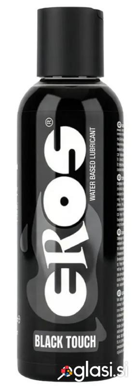 LUBRIKANT Eros Black Touch (150 ml) - črn lubrikant, na vodni osnovi