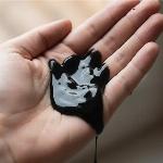 LUBRIKANT Eros Black Touch (150 ml) - črn lubrikant, na vodni osnovi