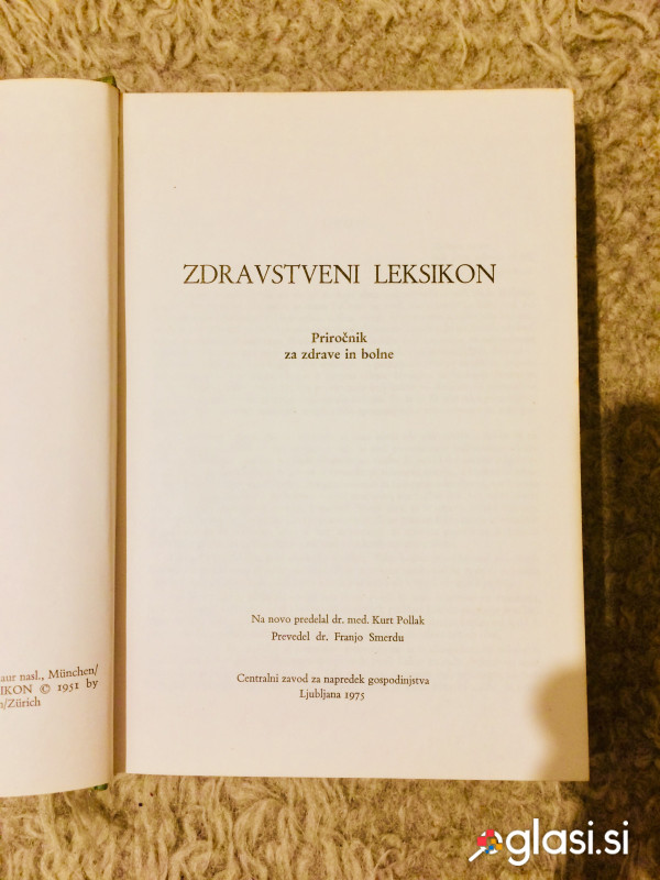 Zdravstveni leksikon 12eur
