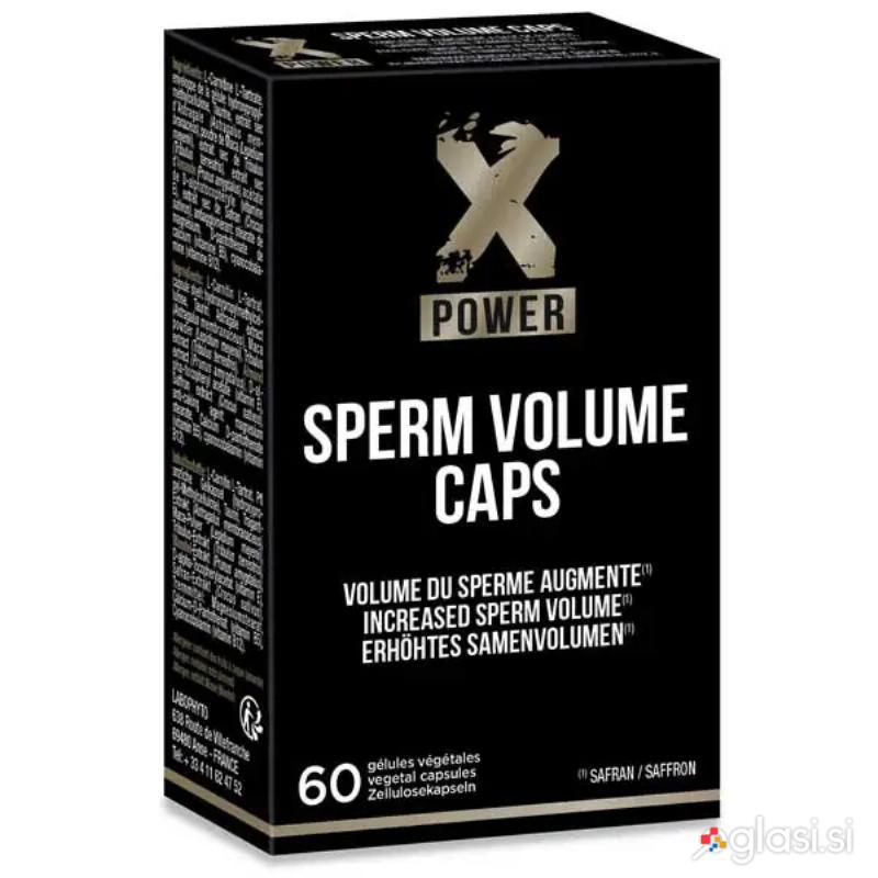 KAPSULE ZA POVEČANJE SPERME XPower 60/1