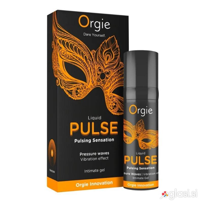 STIMULACIJSKI GEL Orgie Liquid Pulse - vzburjenje, mravljinčenje, pulziranje, hl