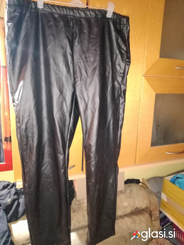 Nove udobne črne PU pajkice  Velikost 3xl