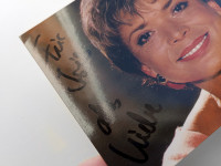 USCHI GLAS promo kartica/slika z originalnim avtogramom (1994)