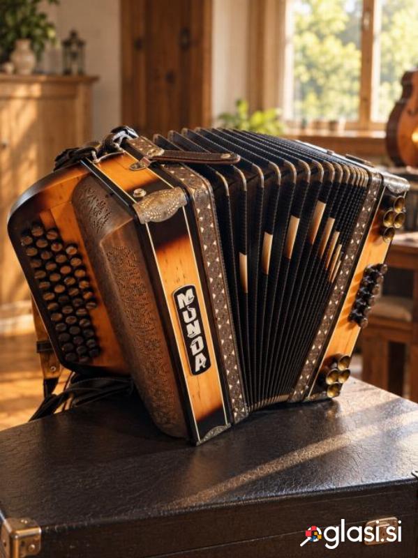 Diatonična harmonika Munda - odlična!