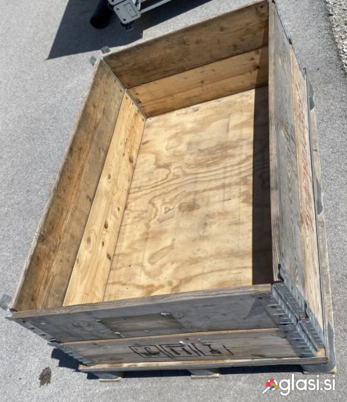 Leseni okvir za palete - zložljiv