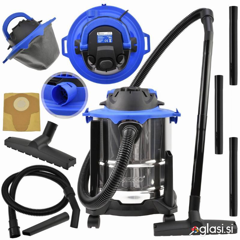 1250W industrijski sesalnik mokro suhi 20L