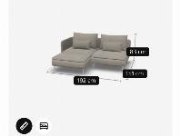 Ikea kotna sedezna garnitura