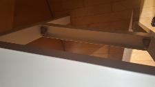 PISALNA MIZA IKEA bela