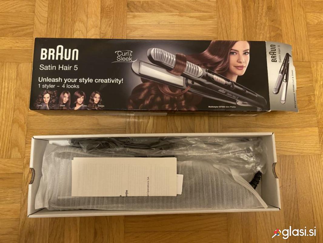 Braun Satin Hair likalnik in oblikovalec las
