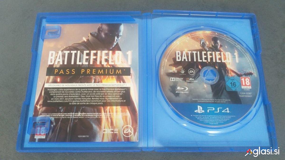 PS4 igra Battlefield 1 (PS 4, PlayStation 4)