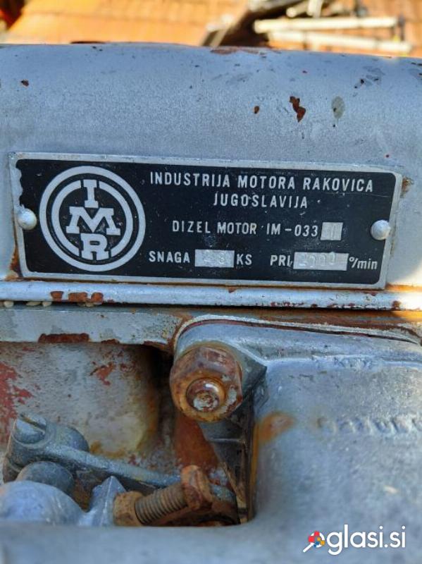 Motor imt 33  v okvari