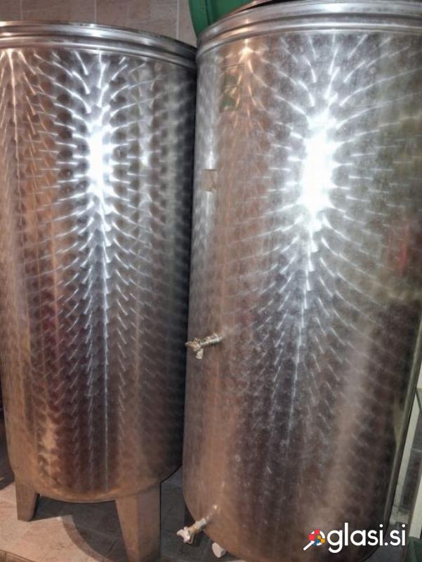 SOD za VINO Vinogradništvo INOX Rostfrei LEP 400 Litrov Mirna Ljublj.