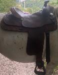Western sedlo duble J saddlery