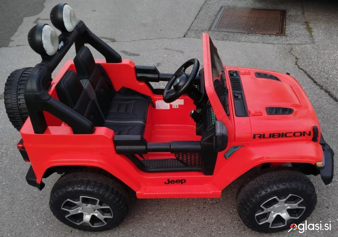 Otroški Jeep Wrangler Rubicon 12V