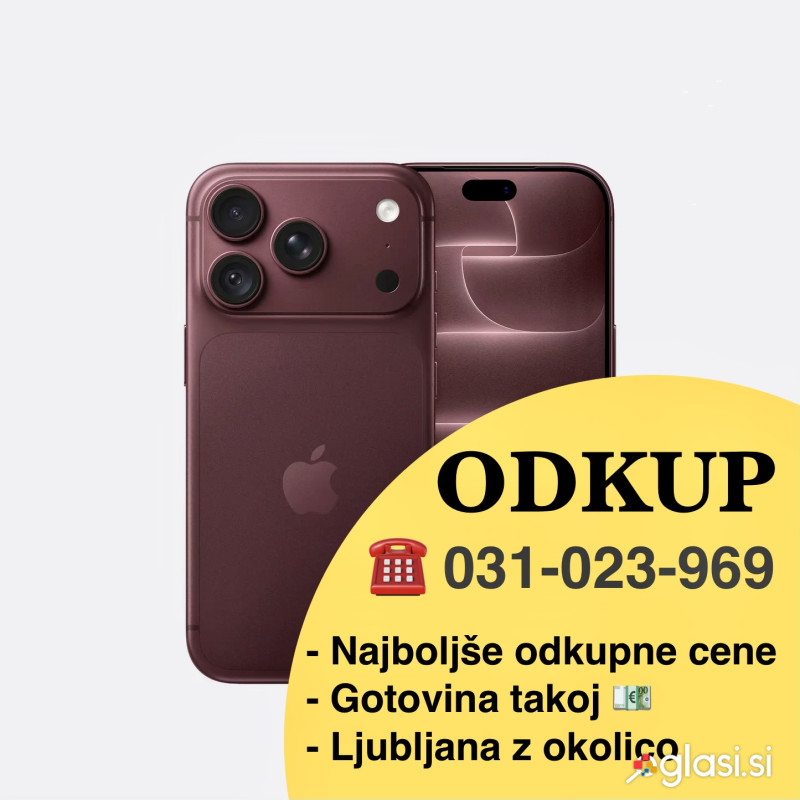 ODKUP - KUPIM Apple iPhone 18 PRO | NAJBOLJŠE CENE