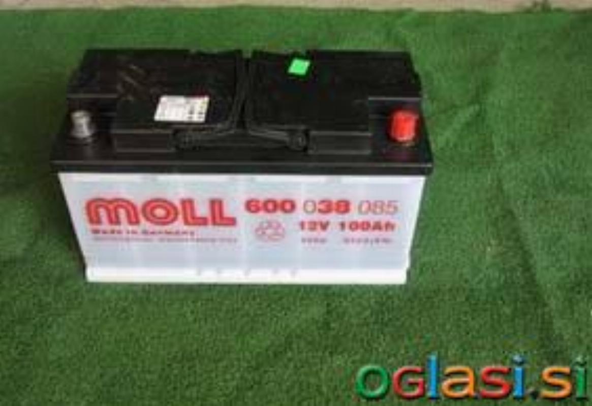 AKUMULATOR 12V - 100 AH MOLL - NEMŠKI